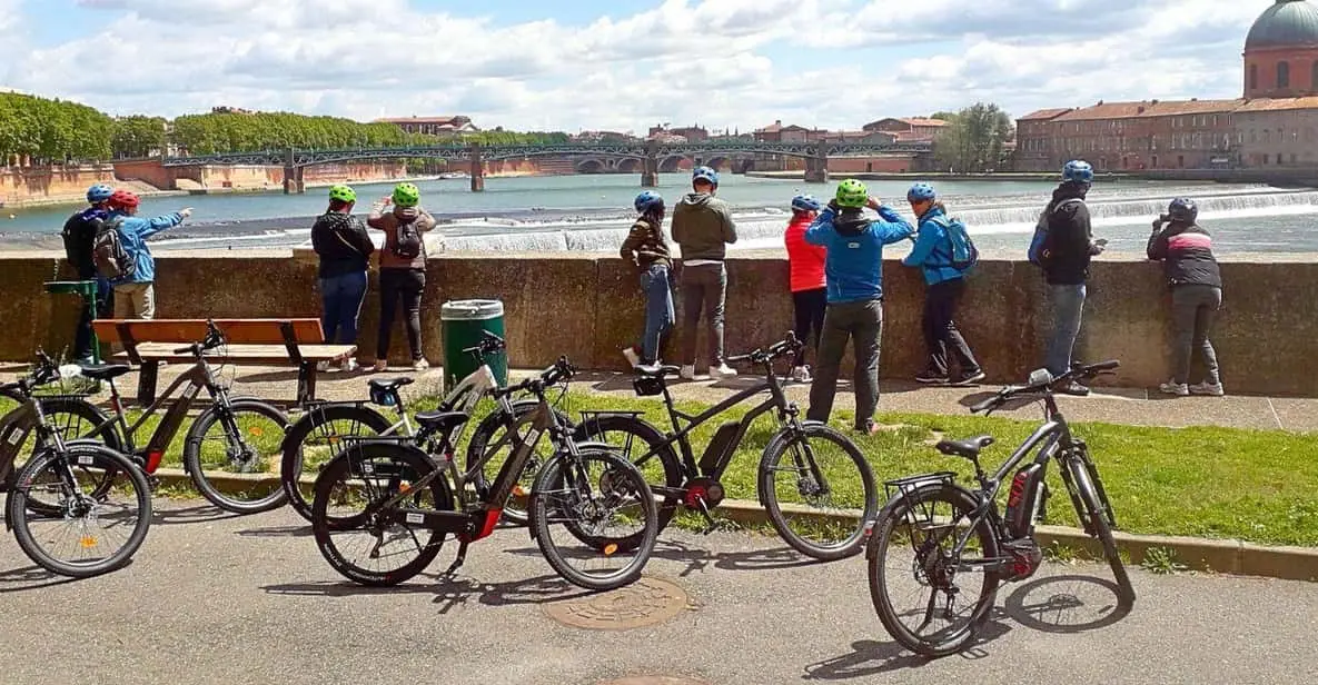 Balade en vélo électrique à Toulouse en famille