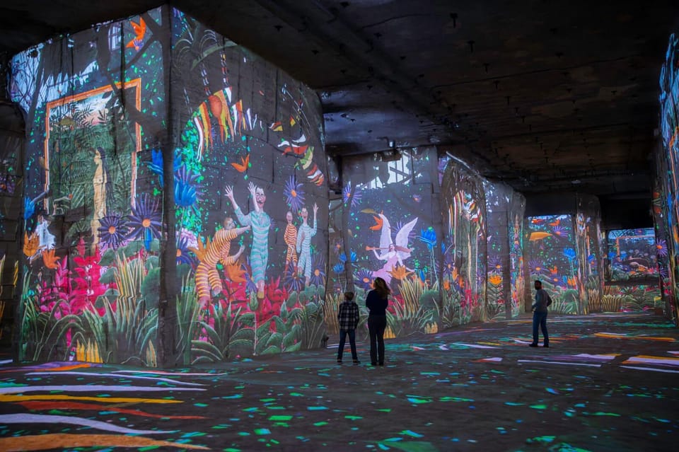 Visite des Carrières des Lumières