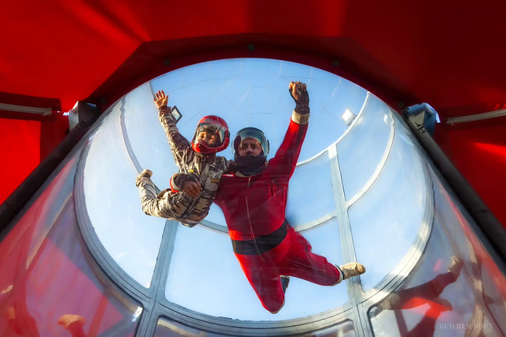 Simulation de chute libre enfant Montpellier