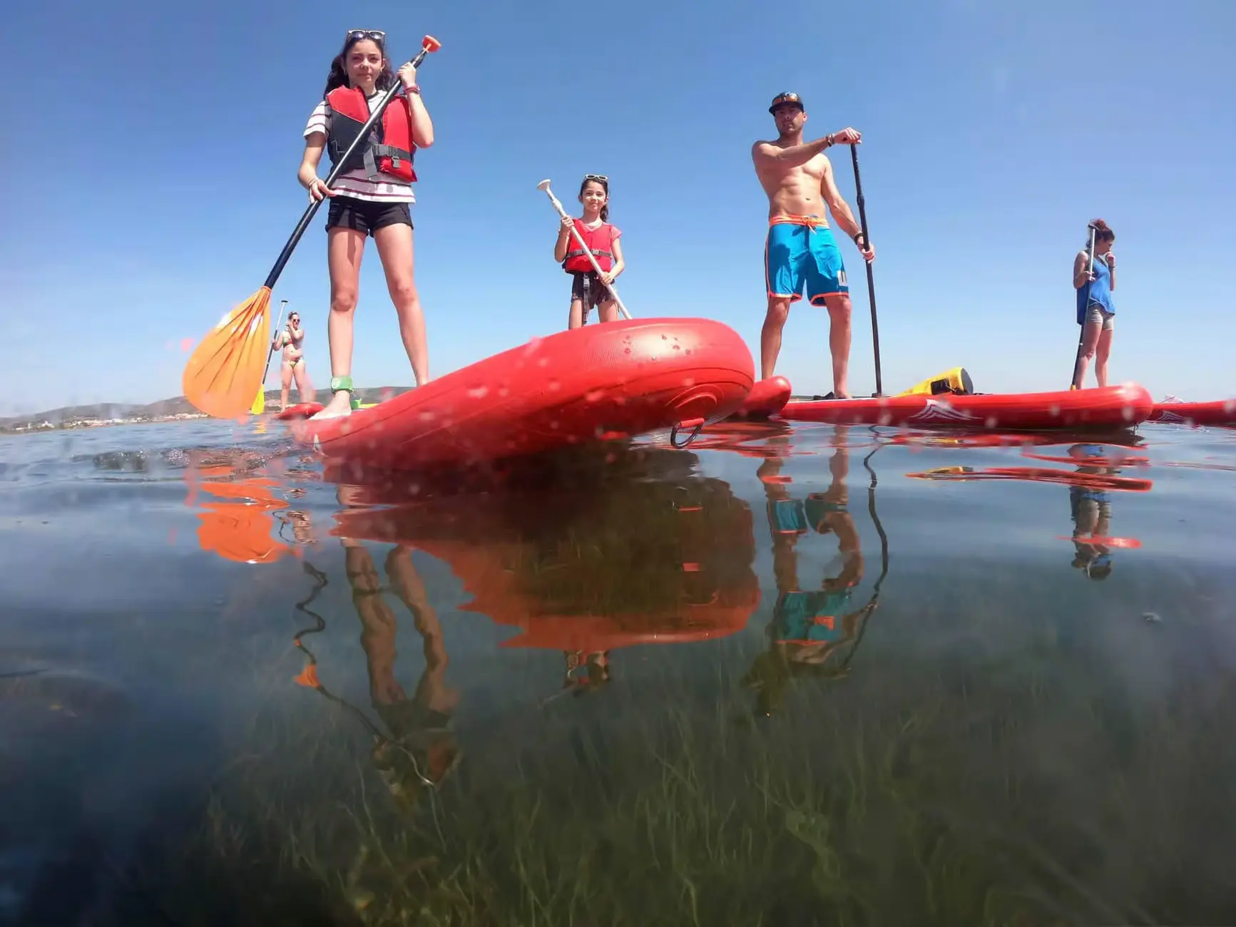 Stand-Up Paddle en famille près de Montpellier