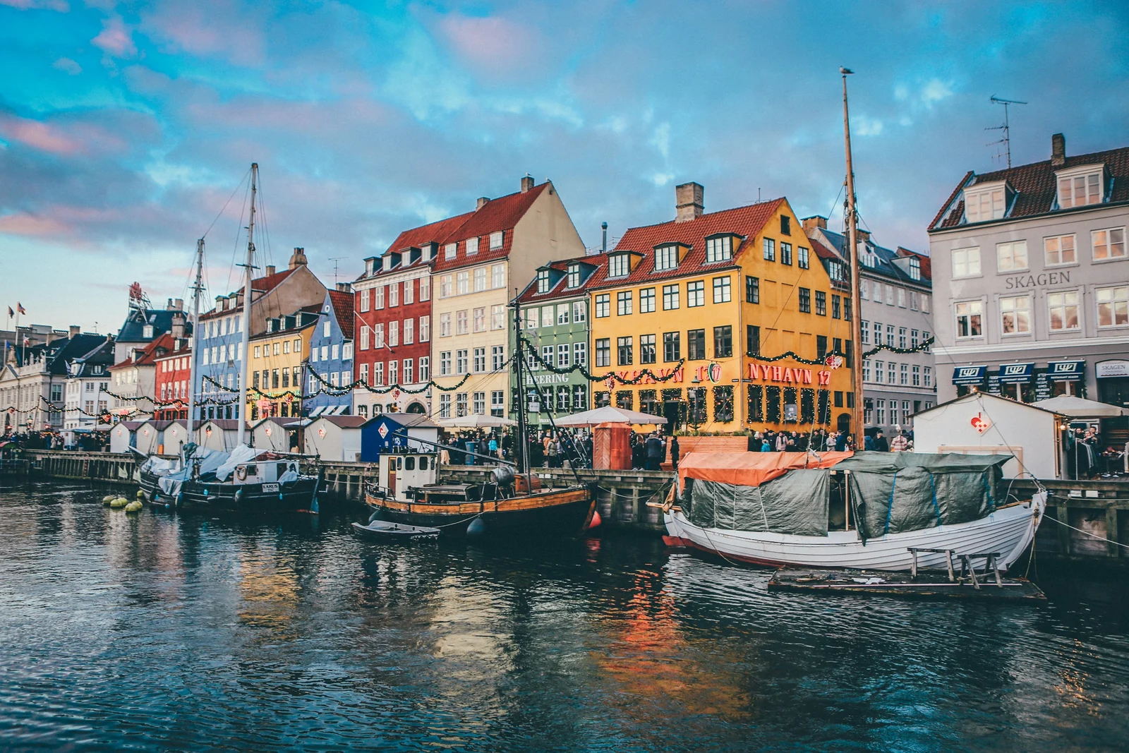 Copenhague, Nyhavn et maisons colorées