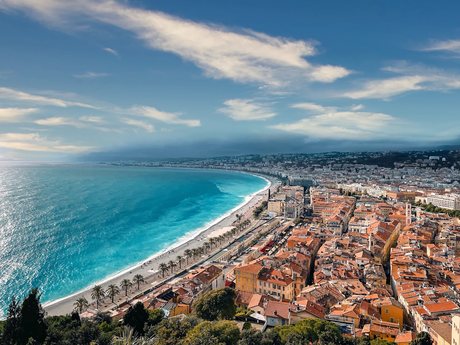 Nice et la Méditerranée