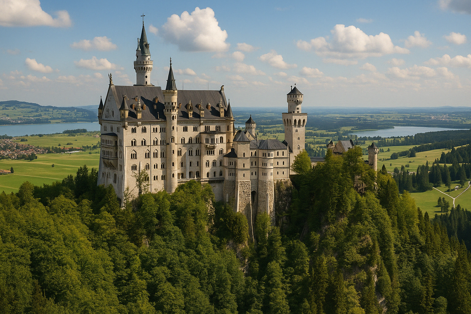 Séjour en Allemagne avec enfants : châteaux et forêts