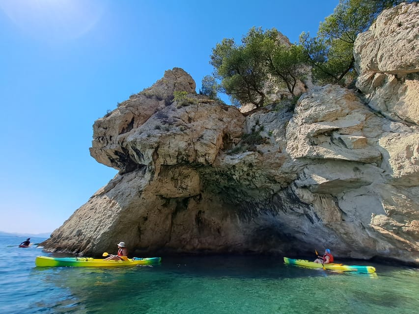 Kayak dans les Calanques