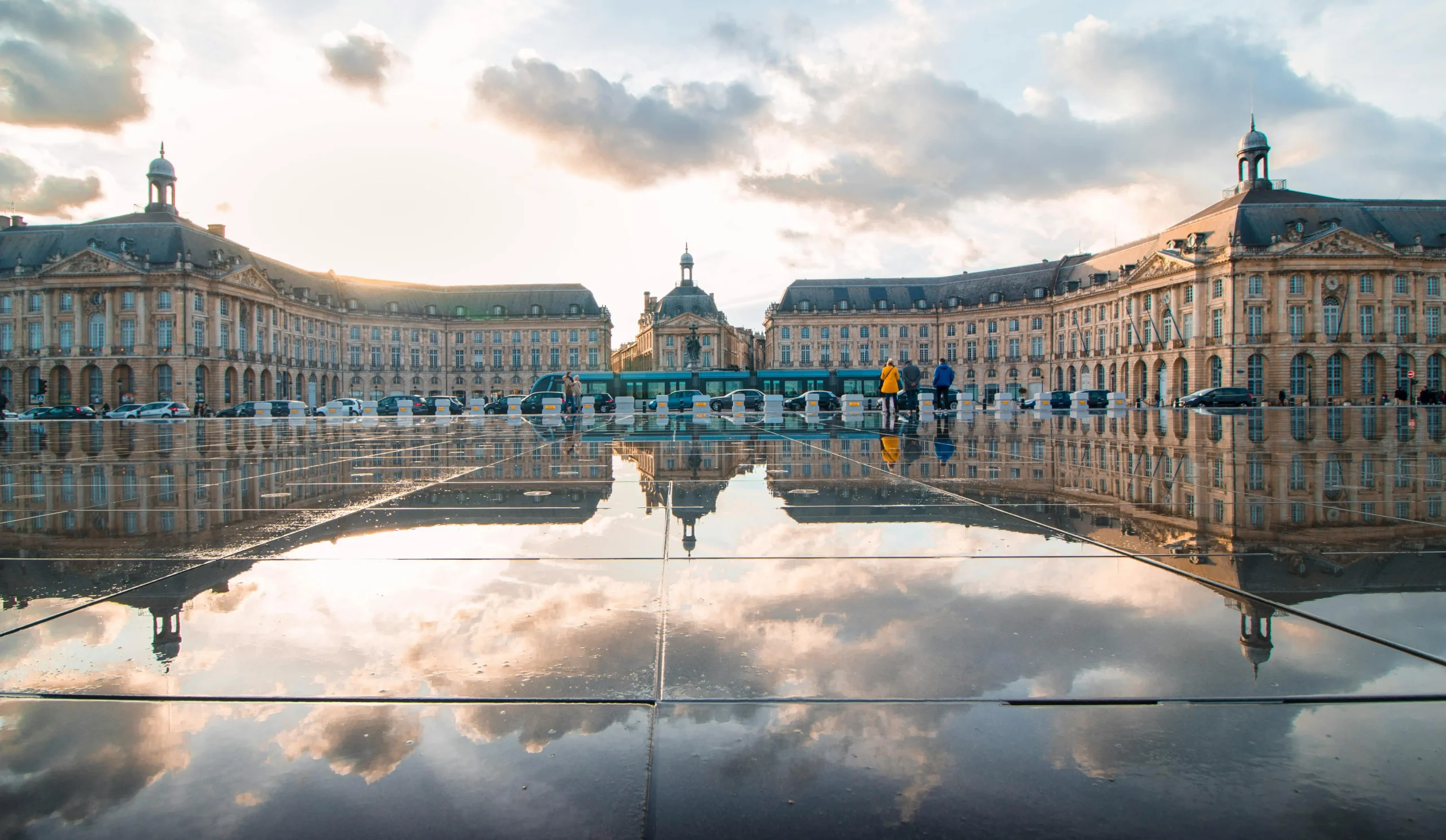 Bordeaux en famille : Place de la Bourse et miroir d’eau