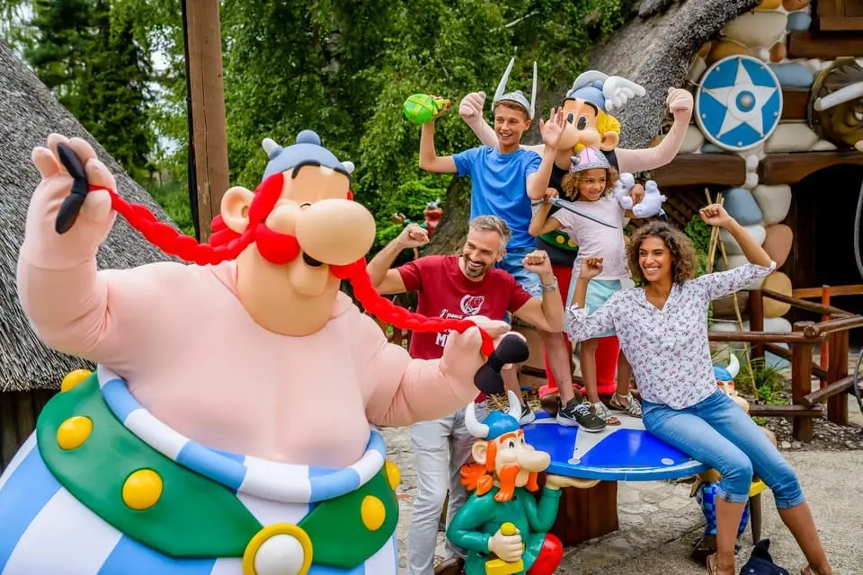 Parc Astérix avec les enfants