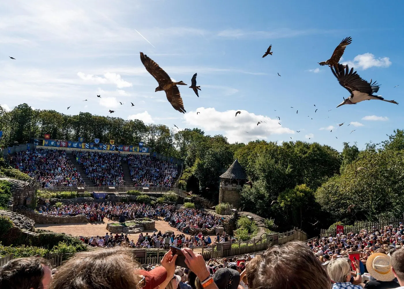 Spectacles au Puy du Fou en famille